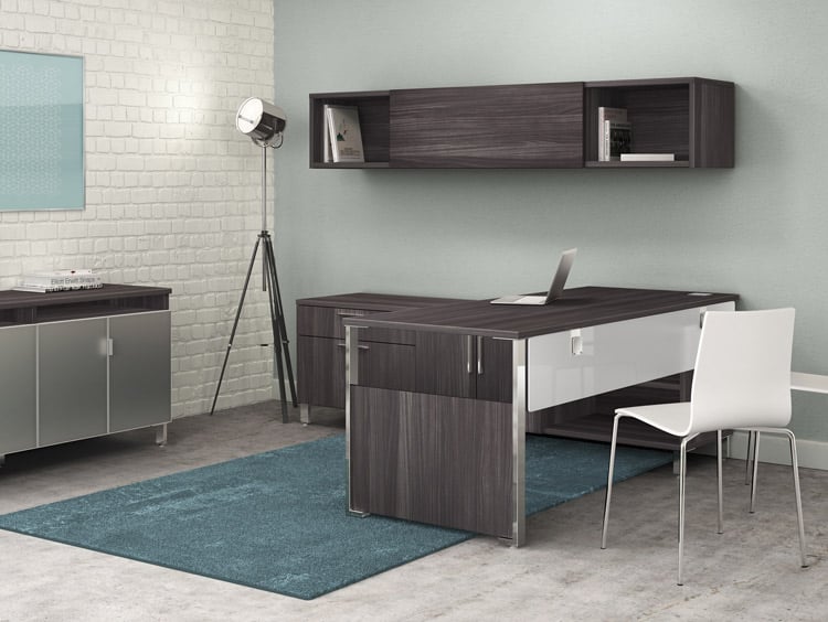 A Private Office wit private office furniture options