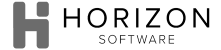 The logo for Horizon Software.