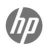 The logo for HP, an American Information Technology Company.